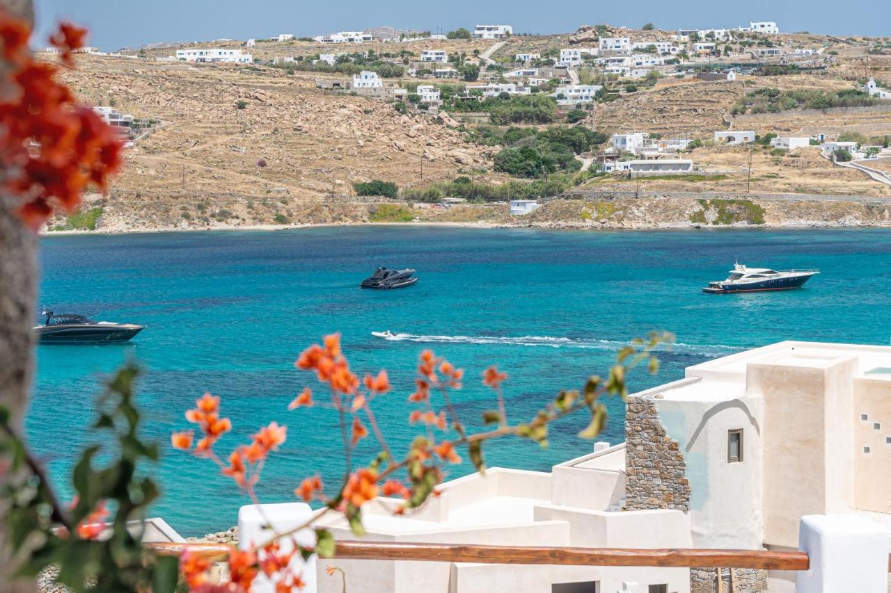 Corfos Blue Mykonos Διαμέρισμα Ορνός Εξωτερικό φωτογραφία