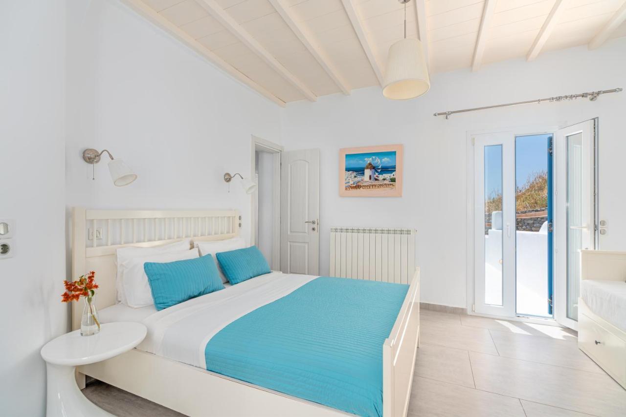 Corfos Blue Mykonos Διαμέρισμα Ορνός Εξωτερικό φωτογραφία