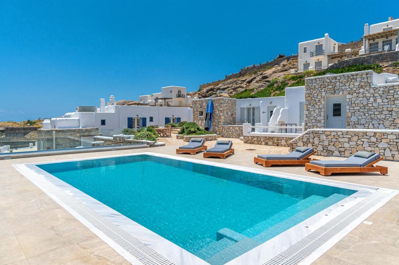 Corfos Blue Mykonos Διαμέρισμα Ορνός Εξωτερικό φωτογραφία