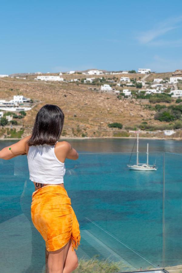 Corfos Blue Mykonos Διαμέρισμα Ορνός Εξωτερικό φωτογραφία