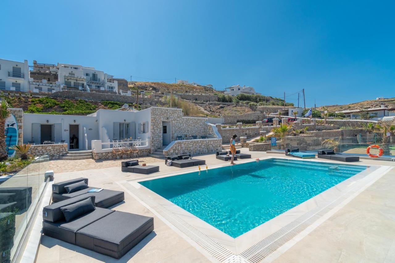 Corfos Blue Mykonos Διαμέρισμα Ορνός Εξωτερικό φωτογραφία