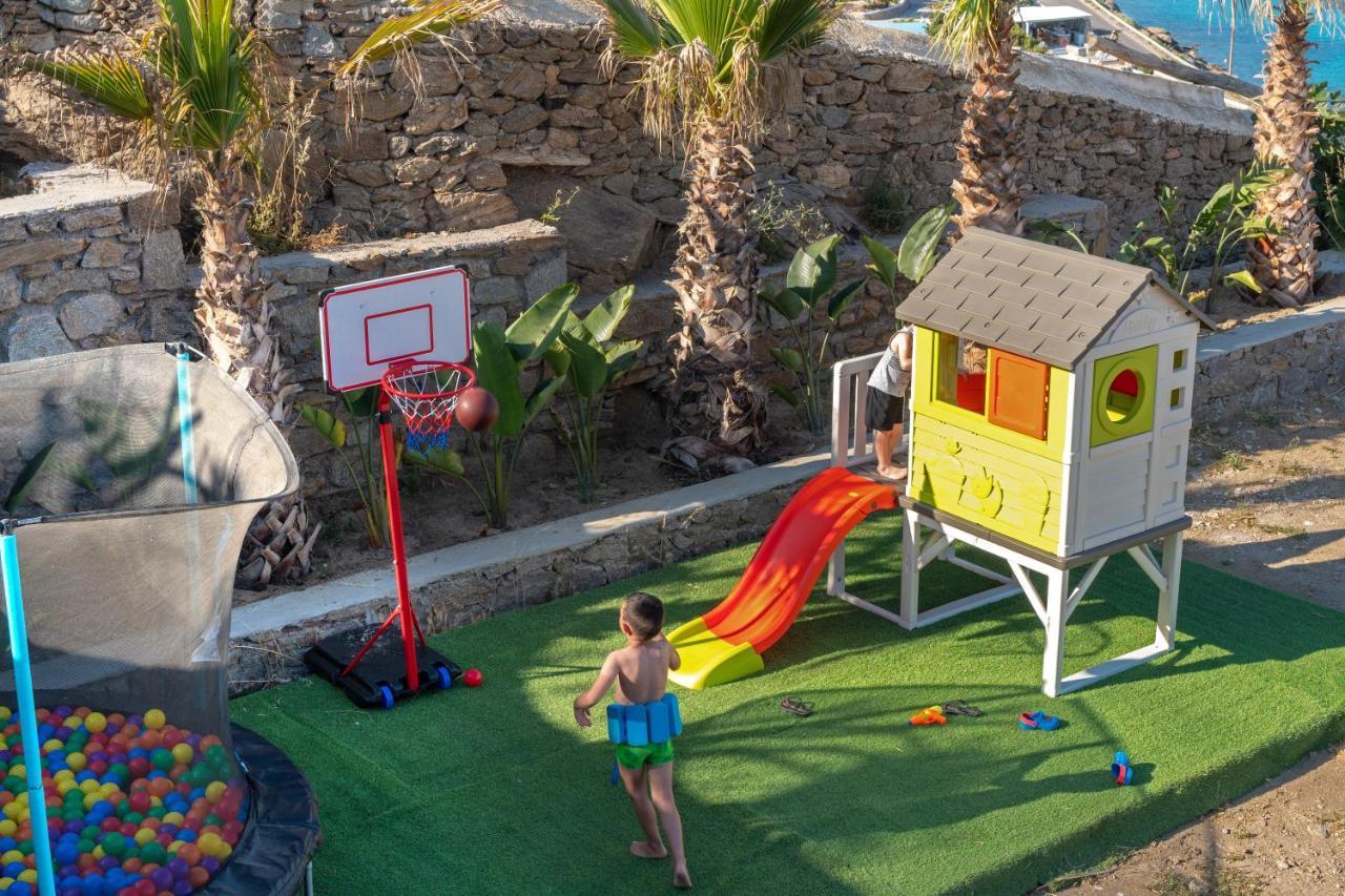 Corfos Blue Mykonos Διαμέρισμα Ορνός Εξωτερικό φωτογραφία