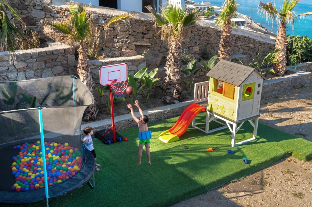 Corfos Blue Mykonos Διαμέρισμα Ορνός Εξωτερικό φωτογραφία