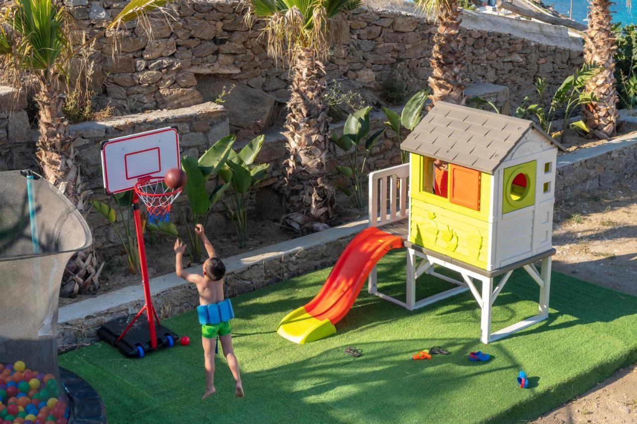Corfos Blue Mykonos Διαμέρισμα Ορνός Εξωτερικό φωτογραφία