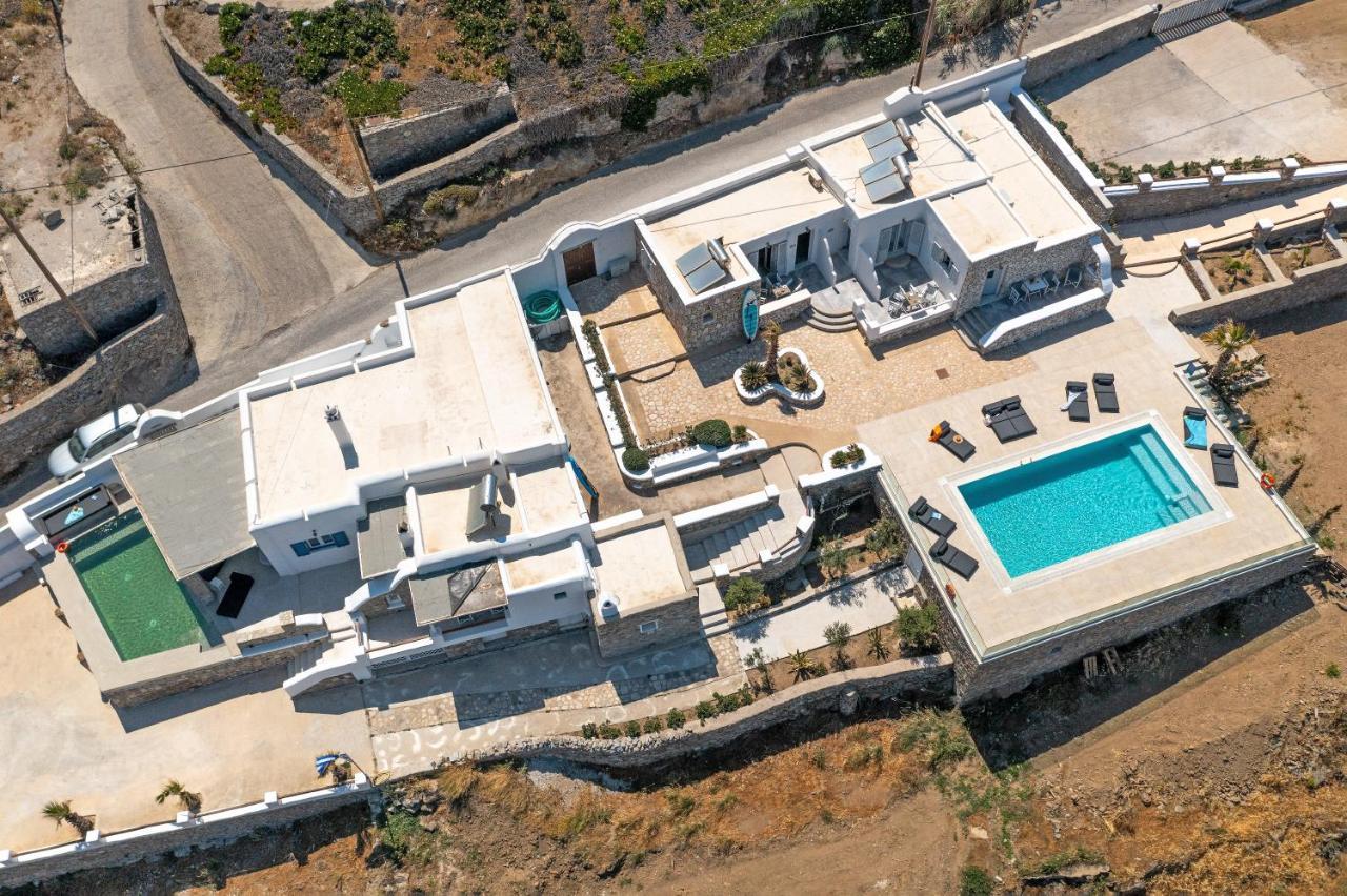 Corfos Blue Mykonos Διαμέρισμα Ορνός Εξωτερικό φωτογραφία